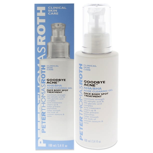 AHA-BHA Acne Clearing Gel por Peter Thomas Roth para Unisex - Tratamiento de 3.4 oz Peter Thomas Roth Peter Thomas Roth