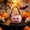 Pink, variant on Halloween Handheld Bow Halloween Pumpkin Candy Bags, Pumpkin Buckets Bags Holder Handbag for Costume Party Favors Supplies(1 Packs Pumpkin)