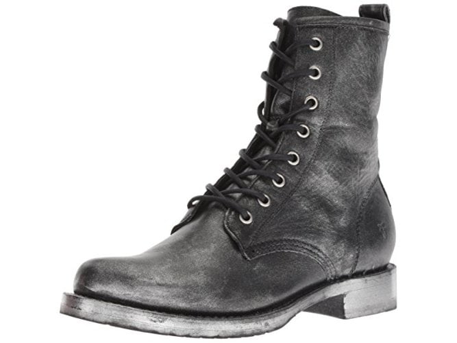 frye combat boots womens
