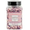 thumbnail image 3 of Pink, Purple & White Sprinkles Jimmies 11.28 oz, Sprinkles For Cake Decorating, Cake Sprinkles, Sprinkles For Baking, Ice Cream & More, The Hampton Candy Company, 3 of 5
