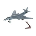 thumbnail image 4 of HILABEE Moule d'Avion Objets de Collection Portable Décoration de Table Simulation Jouet Miniature Gris, 4 of 9