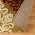 thumbnail image 4 of Danvers Contemporary Floral Damask Indoor Area Rug by Blue Nile Nills - 5' x 8', Brown, 4 of 4