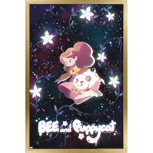 Abeille et chiot - Space Flowers Key Art