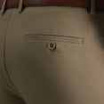 thumbnail image 5 of Haggar Men's Dress Pant Straight Fit Stretch Trousers Super Flex Waistband, Tan, 5 of 6