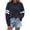 Navy, variant on Staron Fall Winter Sweaters for Women Cozy Oversized Knit Pullover Round Neck Long Sleeve Loose Comfy Casual Basic Fashion Tops Army Green L