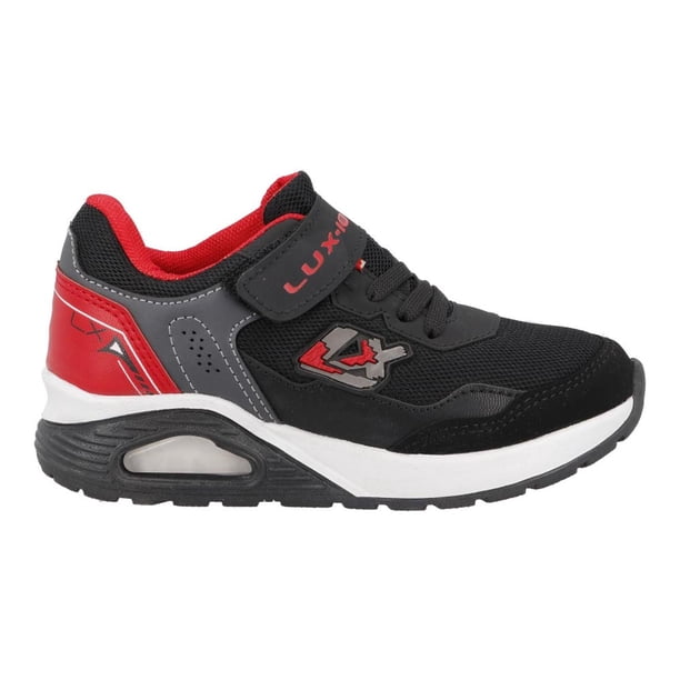 Tenis Niño Lux 10 Urbano Casual Comodos Ajustables Flexible