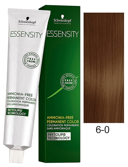 Schwarzkopf Essensity Permanent Ammonia-Free Hair Color, 6-0 Dark Blonde,   oz 