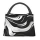 thumbnail image 1 of Easygdp Abstract Black White Swirls Bolsa de Almuerzo Insulada Reutilizable, Bolsa de Mano y Bandolera para Oficina, Trabajo, Viajes, 1 of 6