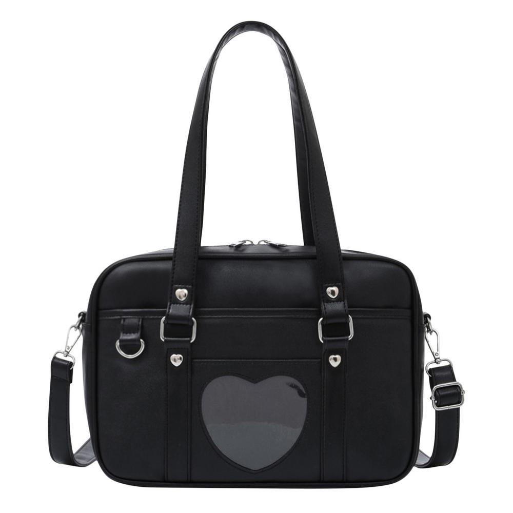 Women Handbag Japanese Style Heart Shape School Handbags JK Bags Girls Lolita Shoulderbag Cosplay Anime Tote Bag 