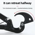 thumbnail image 5 of ratchet cable cutter for copper-aluminum cable，cuts up to 240mm², 5 of 6
