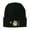 Black, variant on Santa Claus with Stars Embroidered Beanie - Maroon OSFM