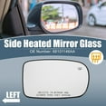 thumbnail image 2 of Unique Bargains 1 Pcs Heated Mirror Glass 68101146AA Passenger Side for Chrysler 200 2011-2017 for Dodge Charger 2011-2021, 2 of 7