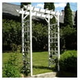 thumbnail image 5 of Dura-Trel Providence Arbor - Vinyl Garden Archway, 64" x 85", White, 5 of 9