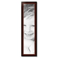 thumbnail image 2 of ArtToFrames 9" x 39" Matte mahogany Diploma Picture Frame, 9x39 inch Brown Wood Poster Frame (WOM-5108), 2 of 7
