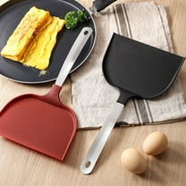 Moluckfu Cooking Spatula Ergonomic Handle 1Set 13.0X6.9X0.4In