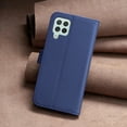 thumbnail image 5 of Nalacover Premium High Quality Wallet Case for Samsung A22 5G, Strong Magnetic Clasp Case with [RFID Blocking] Card Holder Kickstand Magnetic,Leather Flip Case for Samsung Galaxy A22 5G, Blue, 5 of 8