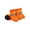 pure orange mesh shoes, variant on Dog Shoes for Small Dogs, Breathable Mesh Pet Booties with Soft Non-Slip Sole, Summer Outdoor Paw Protector for Tiny Paws – Stay-On Design
