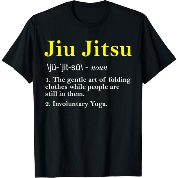 Brazilian Jiu Jitsu BJJ Men Kids Apparel Ju-Jitsu Definition T-Shirt mens t shirt，black，women，funny，misfits，men，journey