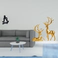 thumbnail image 2 of Figura Abstracta Moderna Y Escultura De Ciervo, Figura Decorativa Coleccionable, Estatua De Resina Para Sala De Estar, Estantería, Encimera, Decoración Del Hogar., 2 of 8