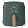 thumbnail video image 3 of Beautiful 6 Qt Air Fryer with TurboCrisp Technology, EverGood Ceramic Nonstick Coating, Thyme Green by Drew Barrymore, 3 of 20