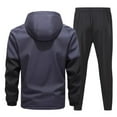 thumbnail image 3 of Men's Casual Jogging Sportswear Sets Fitness Running Sportswear Casual Clothing Hoodie Fitness Gym Clothing Printing Casual Sweatshirt Sweatpants 2 Pcs Set, 3 of 4