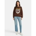thumbnail image 2 of Disney Mickey Mouse Women's Embellished Howdy Graphic Sweatshirt, Sizes XXS-XXL, 2 of 5