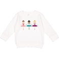 thumbnail image 2 of Inktastic Little Ballerina Trio Toddler Sweatshirt, 2 of 4