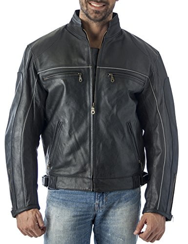 mens xl tall leather jacket