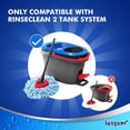 thumbnail image 6 of KEEPOW RinseClean Spin Mop Replacement Head, 6 Pack Microfiber Mop Refills Compatible with EasyWring RinseClean 2 Tank System for Floor Cleaning, 6 of 7