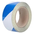 thumbnail image 4 of 5cmx30mDurablePETSafetyTape,Blue/WhiteStriped,Reflective,356g,VersatileFloorMarkingWarningStripe, 4 of 5