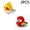 Cute Bird (King Kong + Black Phoenix B), variant on HZLKADAQ Cute bird animal model assembly and assembly of micro particle building block toys, set of 2, desk, office desk collection ornament toys, children's gifts