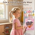 thumbnail image 4 of 790 PCS Girls Hair Accessories Kit - Toddler Snap Clips, Colorful Ties & Loops for Baby, Kids, Teens, 4 of 10