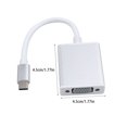 thumbnail image 4 of Sidaley Tipo C a VGA Cable adaptador Aleación de aluminio USB 3.1 a convertidor VGA Electrónica miscelánea astilla gary, 4 of 6