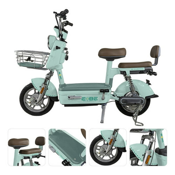 Bicicleta Eléctrica Bicimoto 48v 35kml/h Luces Full Led BIZMO