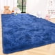 thumbnail image 4 of Alfombra ISEAU Soft Fluffy Antideslizante 91x152 cm Azul Claro, 4 of 9