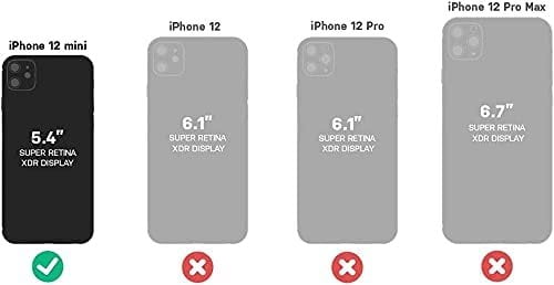 OtterBox Defender Screenless Series Case with MagSafe for iPhone 12 Mini, Lavender Bliss