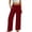 Wine, variant on Enjoytime Casual Pants for Women Elastic Waist Drawstring Wide Leg Pants Summer Loose Beach Vacation Clothes