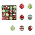 thumbnail image 2 of MORESEC XUld Home 16-Piece Christmas Ball Set Plastic Multicolor Shatterproof Ornaments for Tree Window Party and Holiday Decor Room Decor, 2 of 7