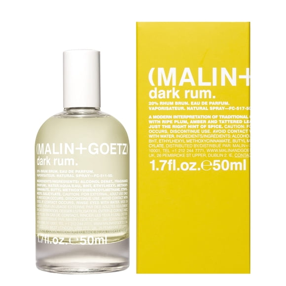Perfume Malin + Goetz Dark Rum Eau De Parfum 50 ml para hombre