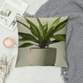 thumbnail image 2 of Chilfamy Summer Tropical Succulent Plant Decor Pillow Cushion Case Cover Natural Pot Culture Throw Pillow Covers Home Decor Pillowcase Decorative Couch Chair Bed 18x18in, 2 of 5