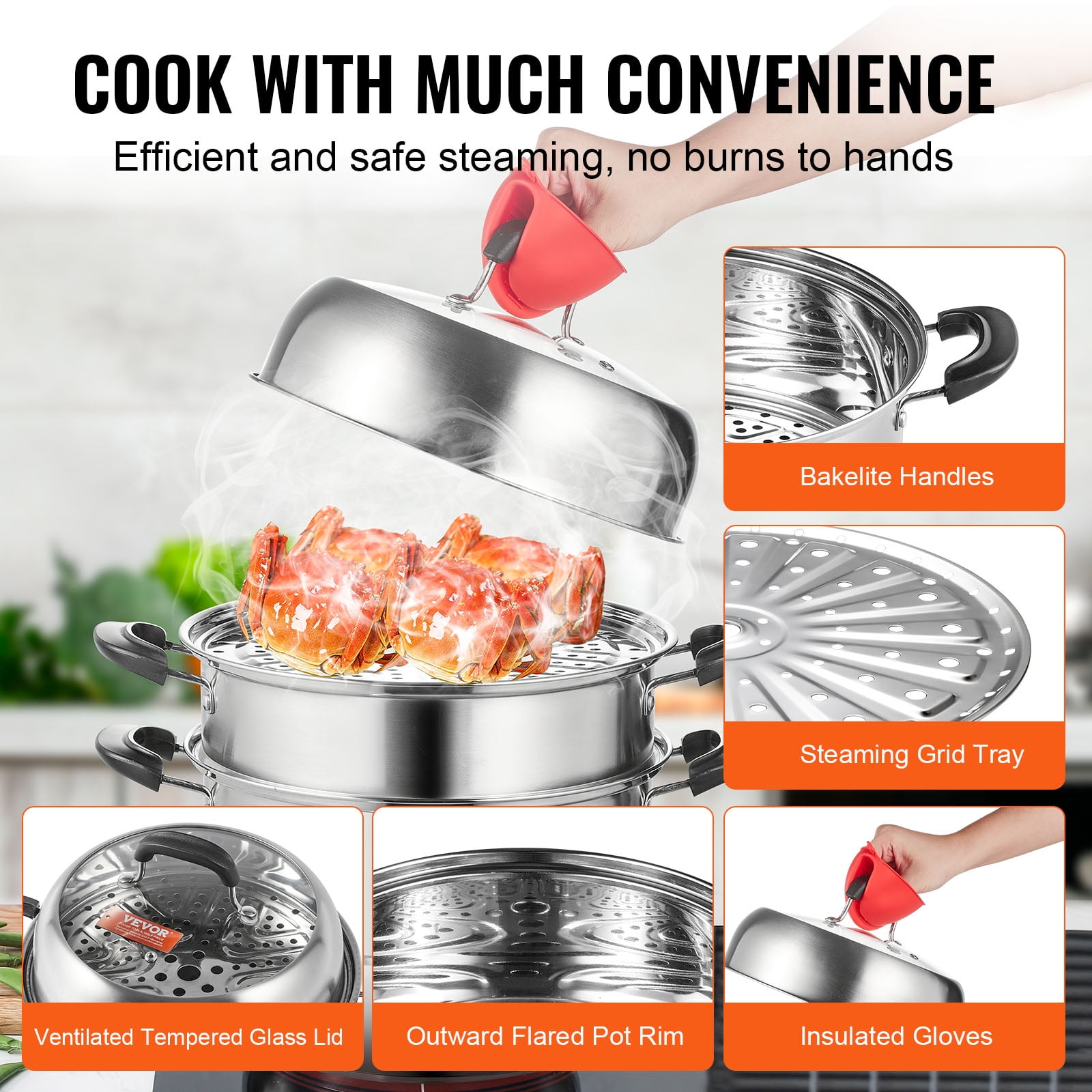 Electric vegetable steamer pot hotsell