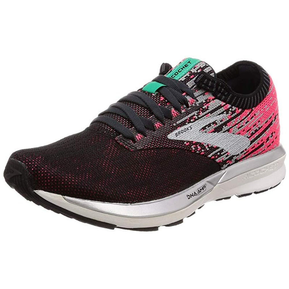 brooks grey and pink