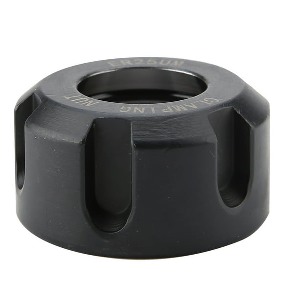 Portabrocas, 1 pieza ER25UM Tuerca de equilibrio dinámico Tuercas hexagonales de sujeción Rendimiento de sujeción de la pinza impulsado