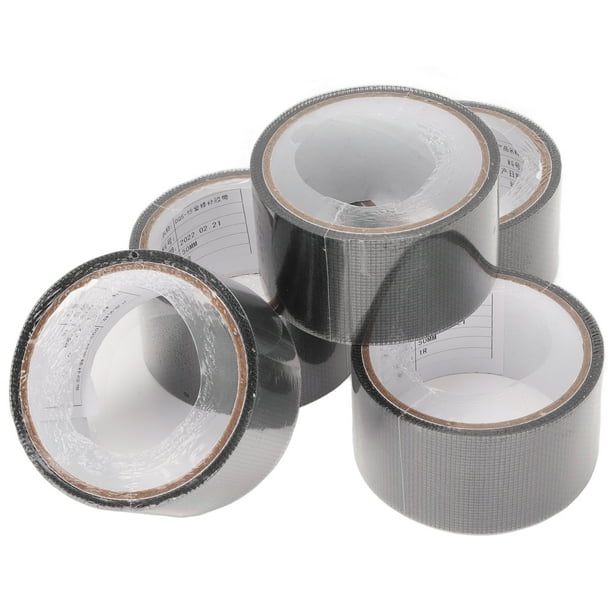 Cinta de malla autoadhesiva, 5 rollos de cinta de malla acrílica para pantalla de ventana, cinta de reparación de ventanas, diseño revolucionario