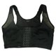 thumbnail image 5 of Sujetador de postura de soporte de espalda sin alambre con cierre frontal de cobertura total para mujer, sujetador deportivo S-5XL sin llantas (negro 4XL),Black,M, 5 of 11