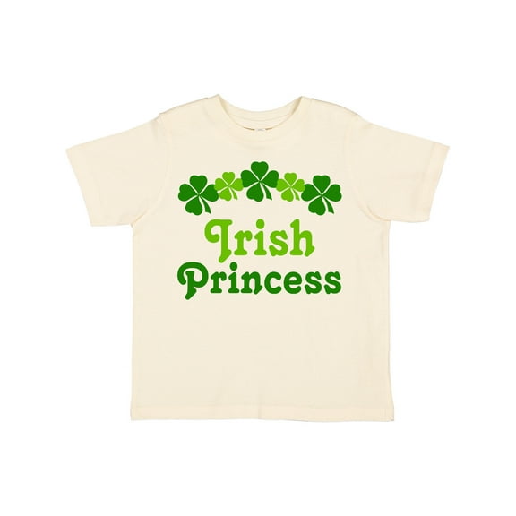 Inktastic Irish Princess (clover) Girls Toddler T-Shirt