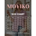 thumbnail image 7 of MOYIKO Short Sleeve Summer Tops for Women Casual Button Down Shirts Striped Business Work Blouses, 7 of 7