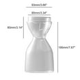 thumbnail image 2 of Glass Mr. & Mrs. Night High-Temperature Resistant Glass Cold Water Bottle Set Water Carafe Clear, 2 of 5
