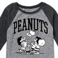 thumbnail image 3 of Peanuts - Peanuts Collegiate - Toddler And Youth Raglan Graphic T-Shirt, 3 of 6