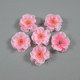thumbnail image 5 of Flores artificiales artificiales, flores de durazno, camino de boda, arreglo floral, ramo pequeño, regalo creativo para vacaciones, guirnalda de flores con flores, 5 of 5